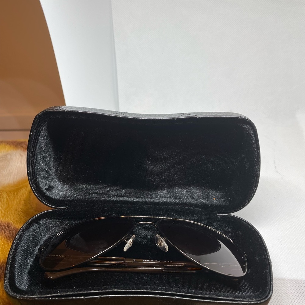 Channel Aviator Sunglasses